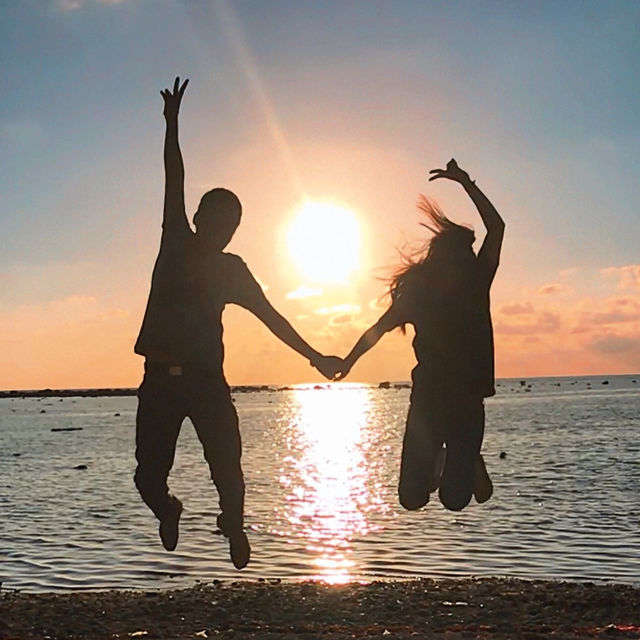 Witnessing the Golden Hour: A Sunset in Ilocos Sur