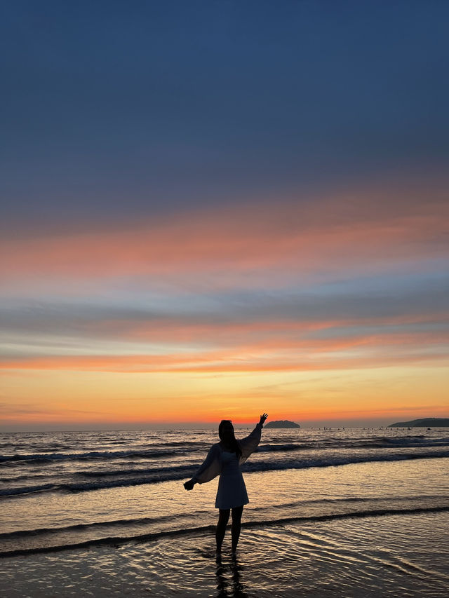 노을이 예쁜 코타키나발루 징선셋바 프라이빗 해변 🌊