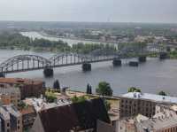 Riga from Above: A Stunning 360-Degree Cityscape