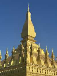 Shimmering Gold Temple of Vientiane, Laos