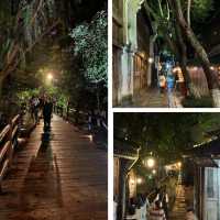 「煙雨江南，夜色迷離，詩韻婉約」烏鎮西柵夜遊記