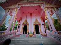 วัดเขาทุเรียน(วัด)สีชมพู  จ.นครนายก