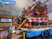 日本九州-猶如迎王船的祭船展：長崎傳統藝能館