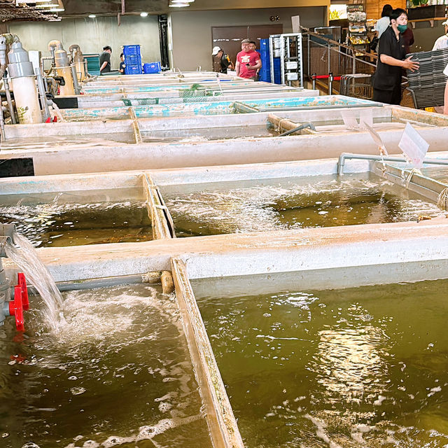 台北旅遊景點‼️台北魚市「上引水產」
