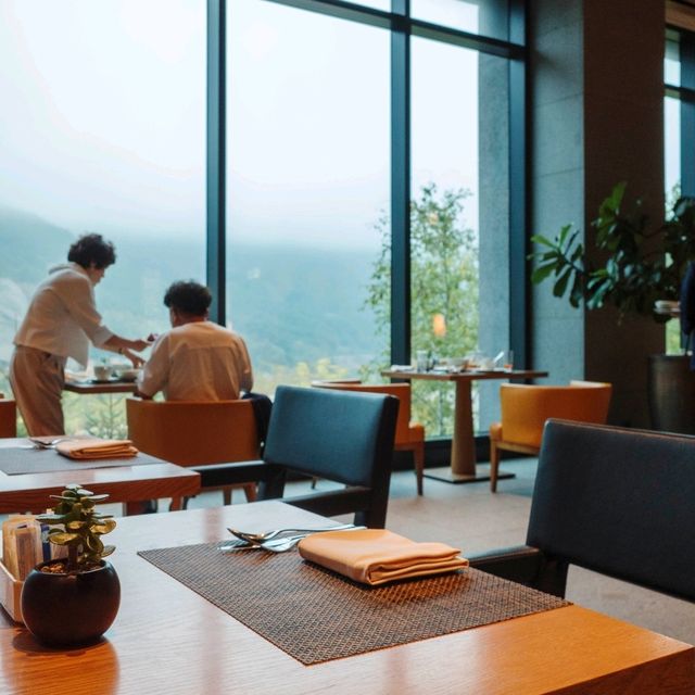 정선의 특산물로 만든 건강한 조식