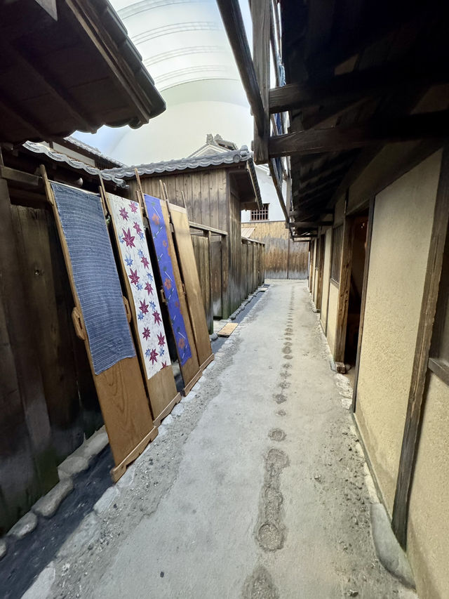 江戸時代へタイムスリップできる場所。