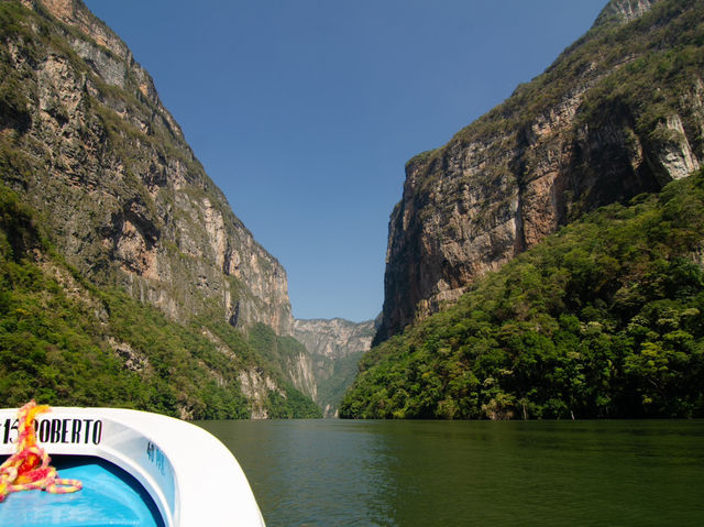 Canyon de Sumidero: one of the most scenic boat rides