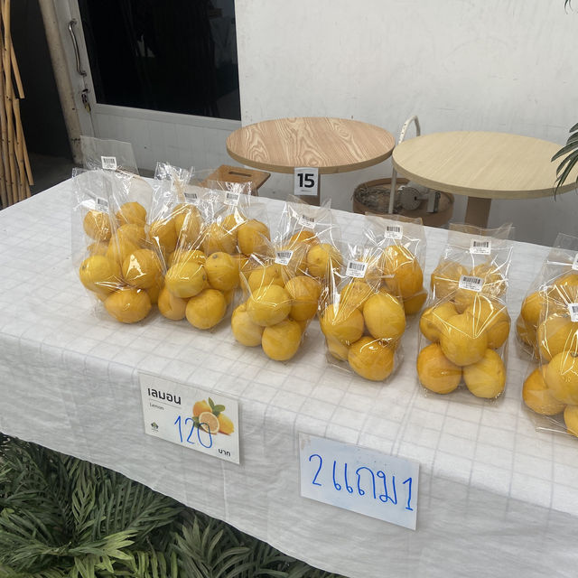 Lemon Me Farm เติมความสดชื่นกลางสวน ’เลม่อน‘
