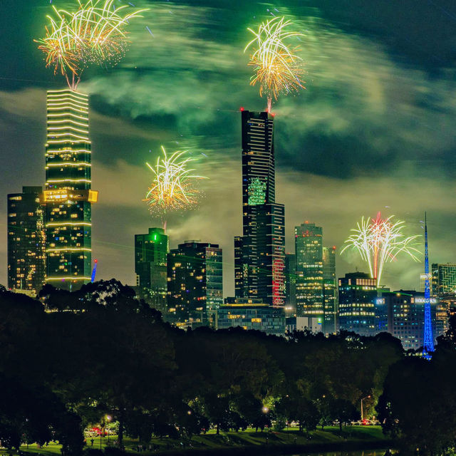Melbourne’s New Year Fireworks: A Dazzling Start to 2025 🇦🇺
