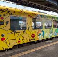 能登半島復興的專屬寶可夢列車