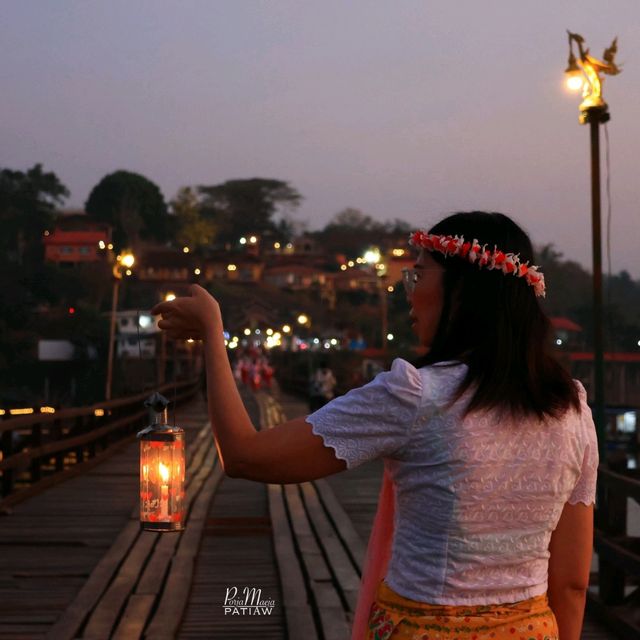สะพานมอญ สังขละบุรี 