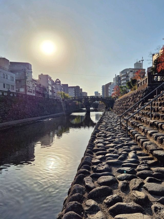Meganebashi Bridge Nagasaki