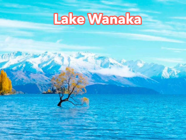 Lake Wanaka นิวซีแลนด์