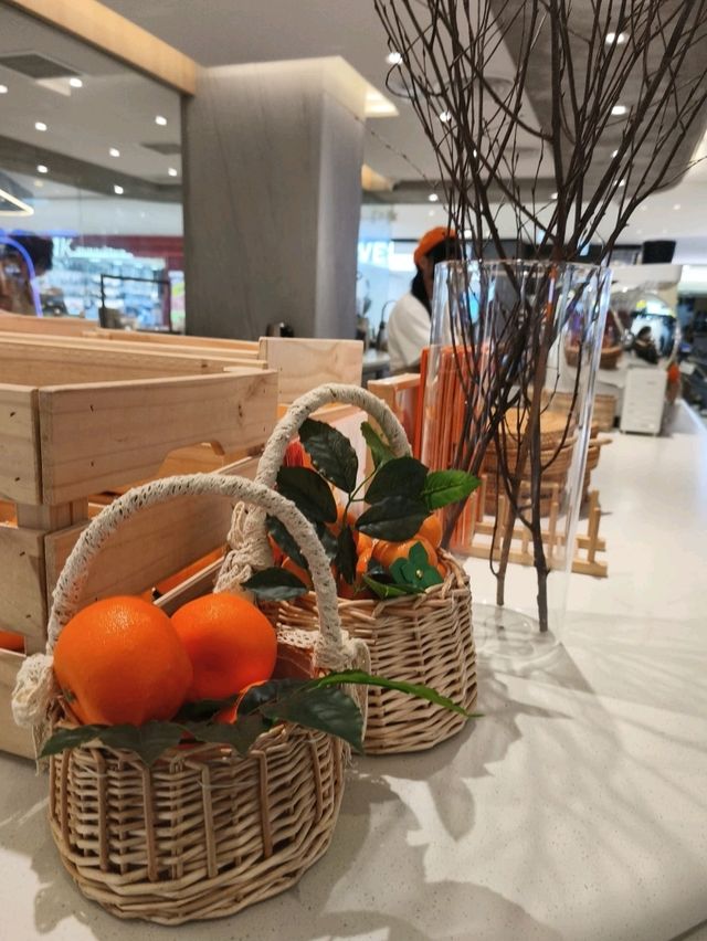 濟州柑橘為主題的韓國過江龍Cafe