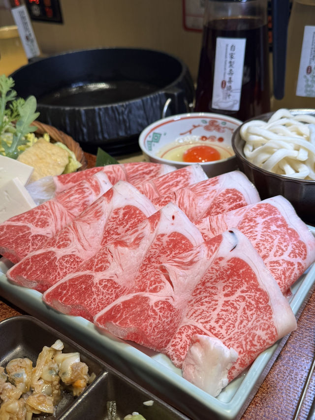 一人盡興壽喜燒｜🏠壽喜・關西 (尖沙咀)