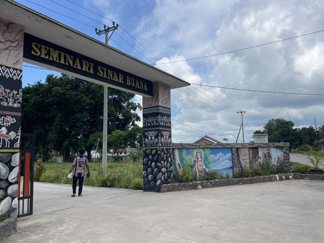 Stunning Bible-Inspired Murals in Tambolaka 