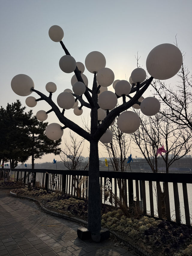 개방감 넘치는 아라뱃길 산책 코스