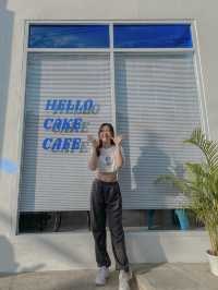 Hello cake cafe💙🩵
