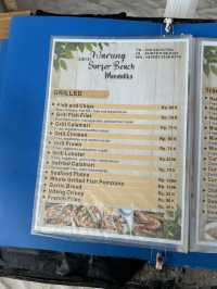Warung Surfer Beach, Mandalika: Good Food, Great Waves 🌊🍽️