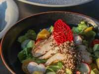 Bangrak Grill Rooftop กับวิวโค้งแม่น้ำเจ้าพระยา