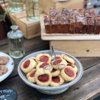 Lovely farm house style garden cafe