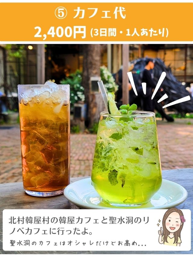 ソウル旅行 2泊3日の旅行費用を公開！
