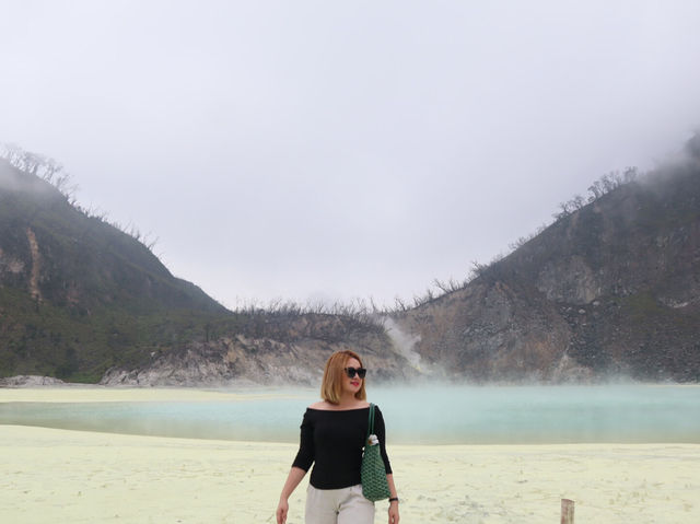 Where the lake is white, and the vibe are pure