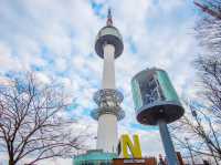 “Namsan Tower Trail: A Blossom-Filled Hike to Seoul’s Stunning Views”