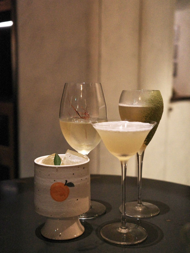 台北全新概念茶／酒空間[tei] by O'bond 🍸完美融合茶香與酒味的獨特體驗🍃🥂