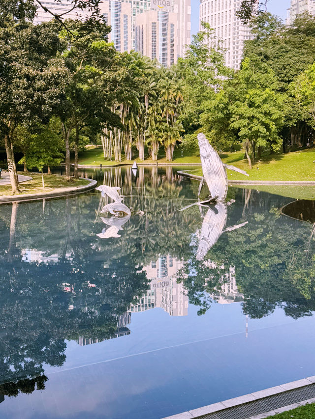 KLCC Park with Spring Vibes 