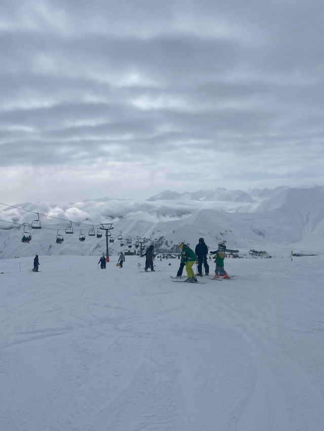 Skiing in Gudauri Ski Resort
