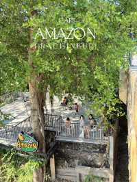 คาเฟ่อเมซอน สาขาริมแม่น้ำปราจีนบุรี สวยมากๆ