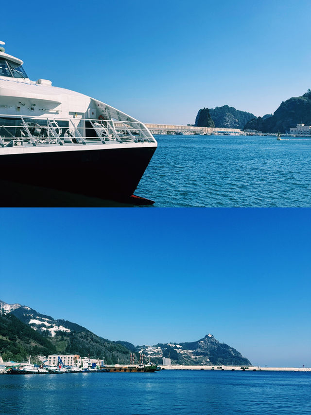 울릉도에서 독도까지, 비록 땅은 못 밟았지만