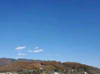 石垣の上からの景色が🙆