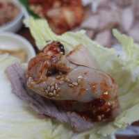 首爾 鐘路 牡蠣菜包肉
