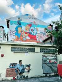 Discover the Artistic Charm of Dang Wangi: Mural Walk Through Malaysian Culture