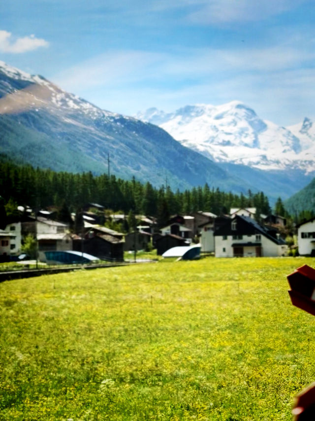 Alpine Serenity: Summer Escape to Randa, Switzerland