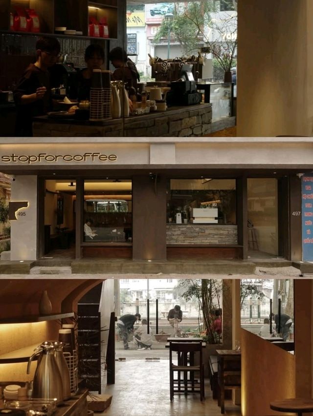 STOP FOR COFFEE