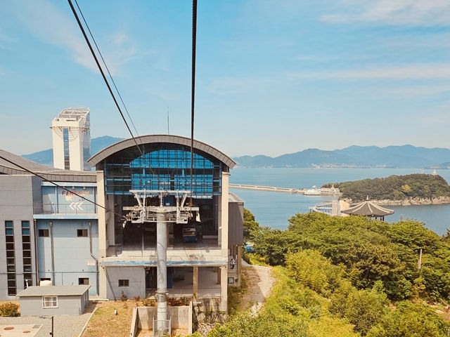 Yeosu Maritime Cable Car: Soaring Above the Sea for Unforgettable Views
