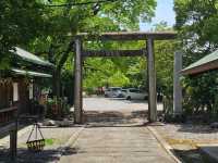 岐阜〔大垣大神宮〕靜藏於市街中神社 ⛩️🌸