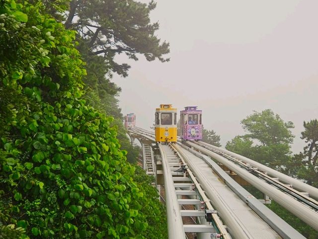 A nice ride at the sky capsule from Cheongsapo to Mipo