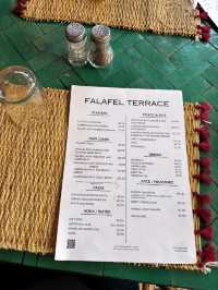 マラケシュで美味しいファラフェルを🌿【Falafel Terrace - マラケシュ】