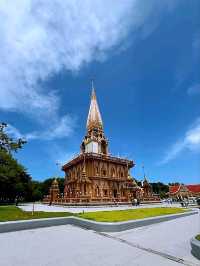 วัดฉลอง (วัดชัยธาราราม) วัดใหญ่ที่สุดในภูเก็ต