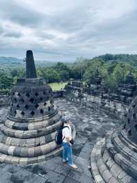 Steps Through Time: A Soulful Morning at Borobudur