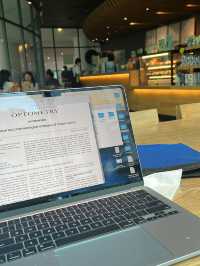 First fuel for my brains – Starbucks at Sunway University