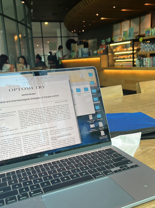 First fuel for my brains – Starbucks at Sunway University