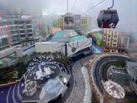 Scenic Cloud Views on the Awana SkyWay Cable Car