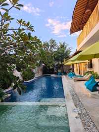 🌞 Early Morning Serenity at Sunshine Bali’s Forest-Flanked Pool