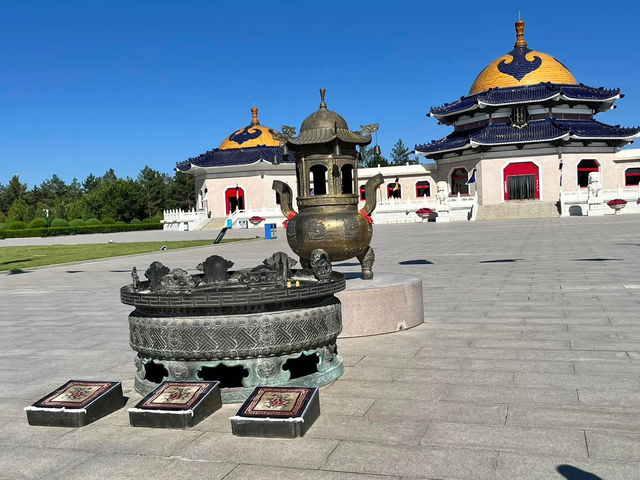 🏛️ Walking in the Footsteps of a Legend — Genghis Khan Mausoleum