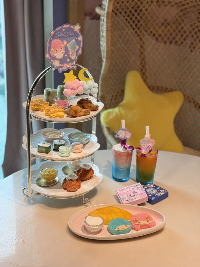 Sanrio Twins star ⭐ 三層下午茶套餐